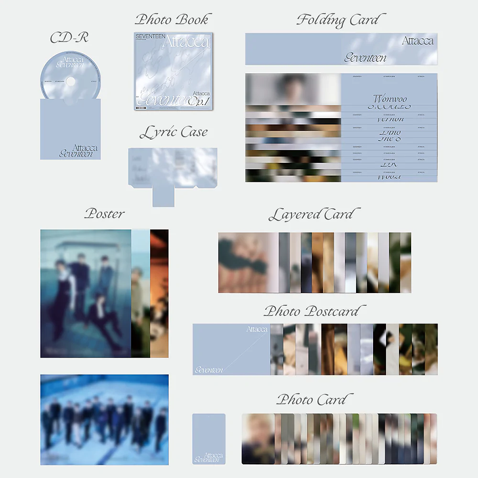Thumbnail: [ON HAND] SEVENTEEN 9th Mini Album 'Attacca'