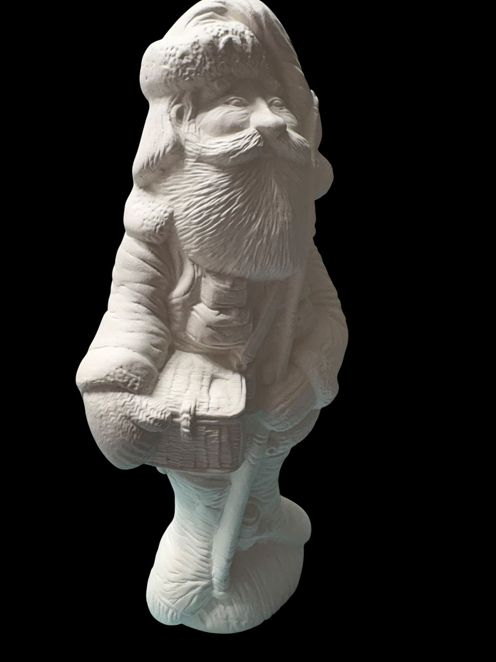 Thumbnail: Fisherman Santa Ceramic Bisque Ready to paint