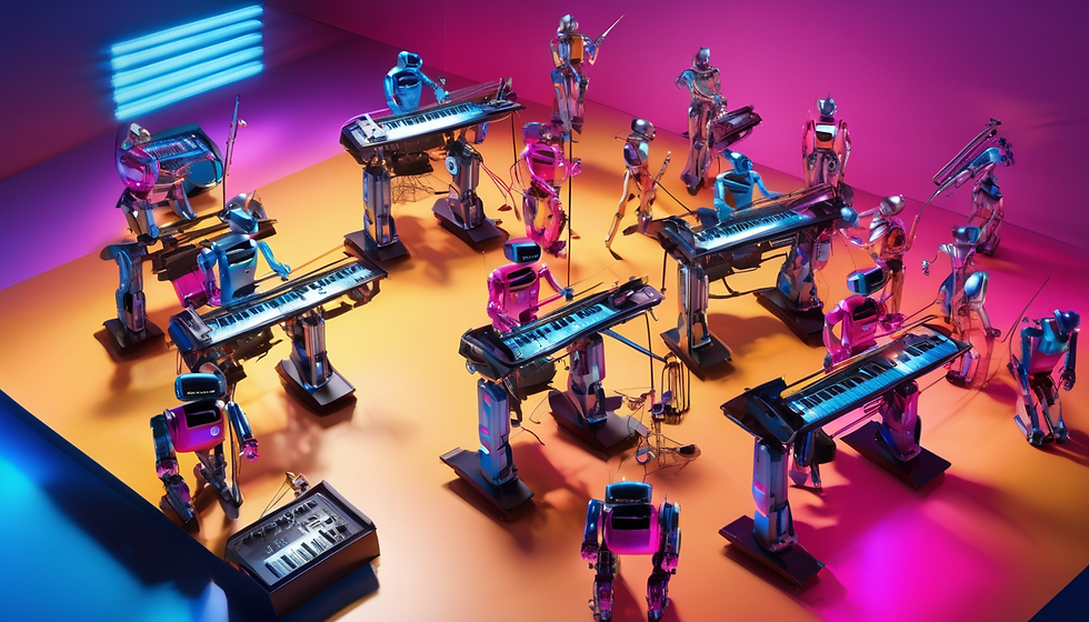 Robot Symphony Live Performance