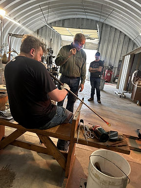 West Virginia Glass Works Demonstrations