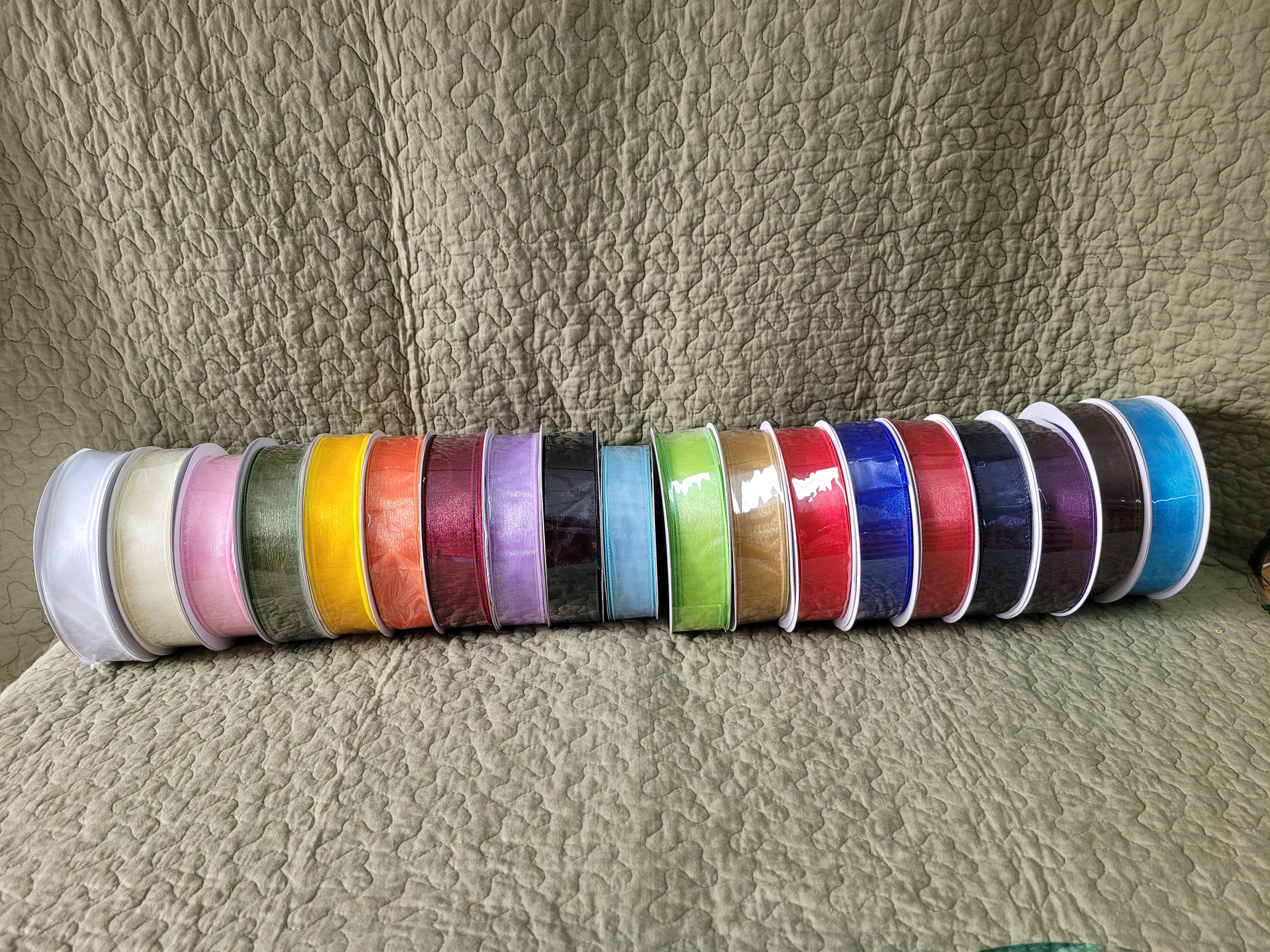 Wired Sheer Organza #9 (1.5")