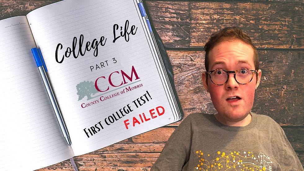 I Failed My First College Test | College Life Story - Part 3