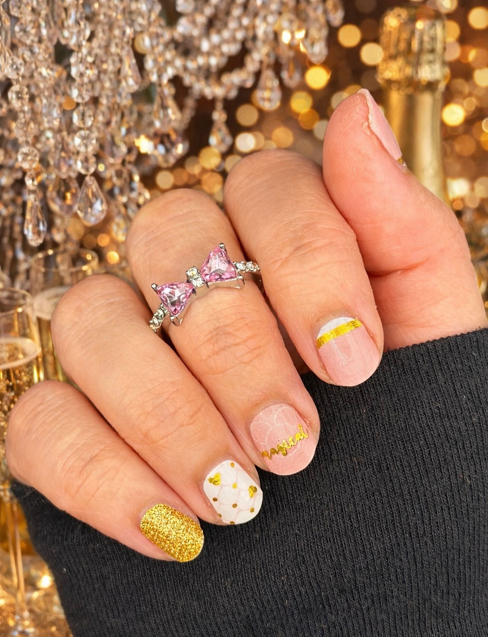 Thumbnail: Heir to a Dream Disney nail wraps – timeless castle inspired nails for everyday Disney style