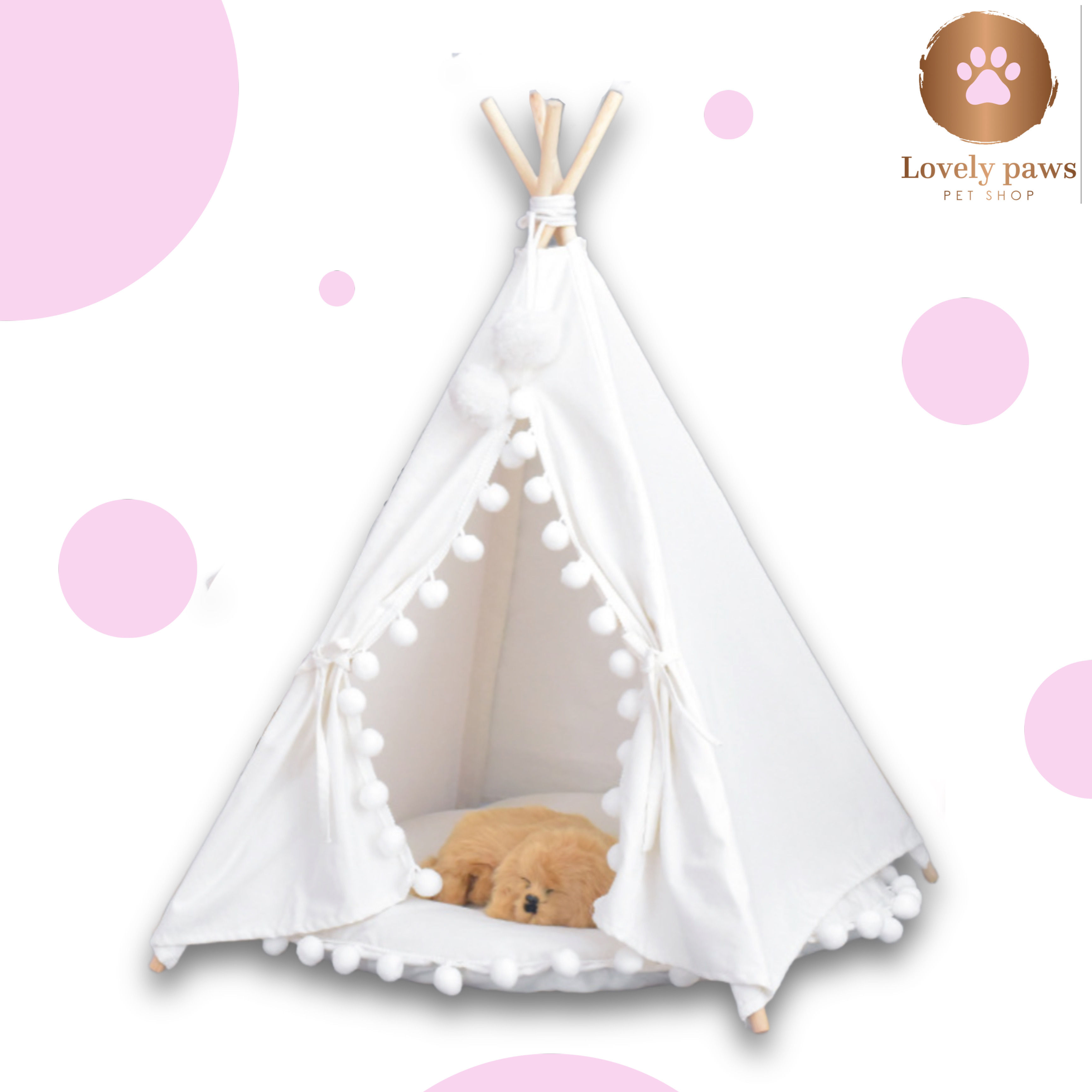PET TEEPEE HOUSE
