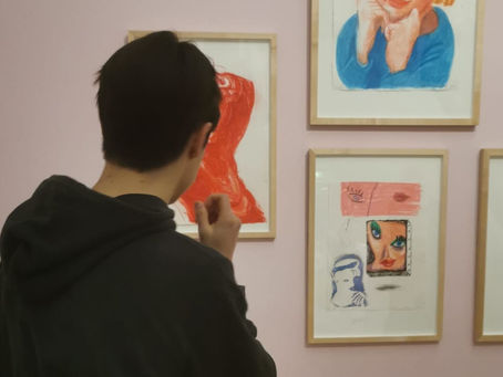 Une visite de l’exposition de David Hockney au Musée Granet à Aix-en-Provence par Alexandre. 