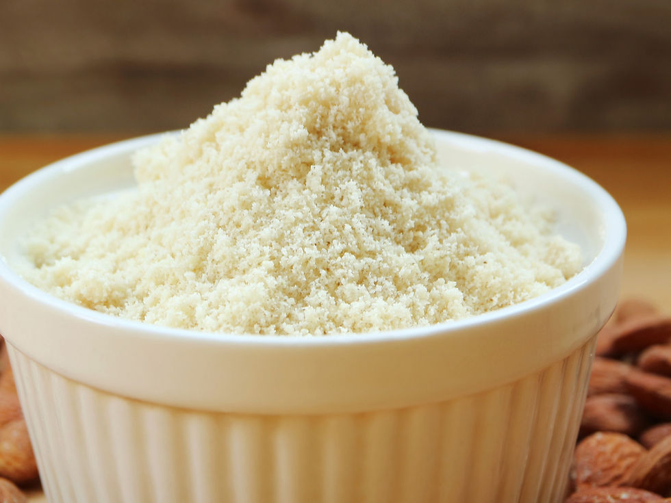 Poudre d’amande servant à la fabrication des calissons