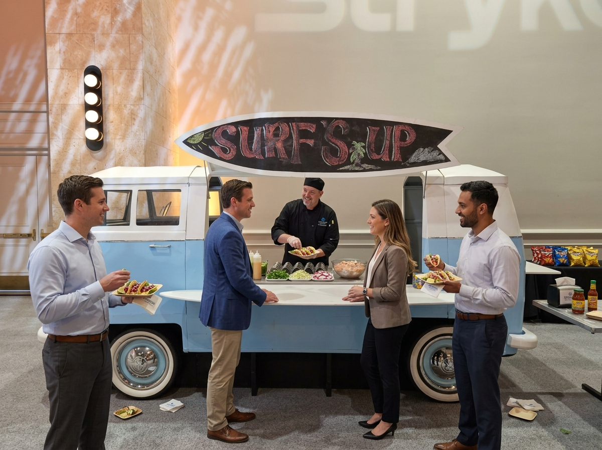 "Sandy 66" VW Micro-Bus Food Truck Facade
