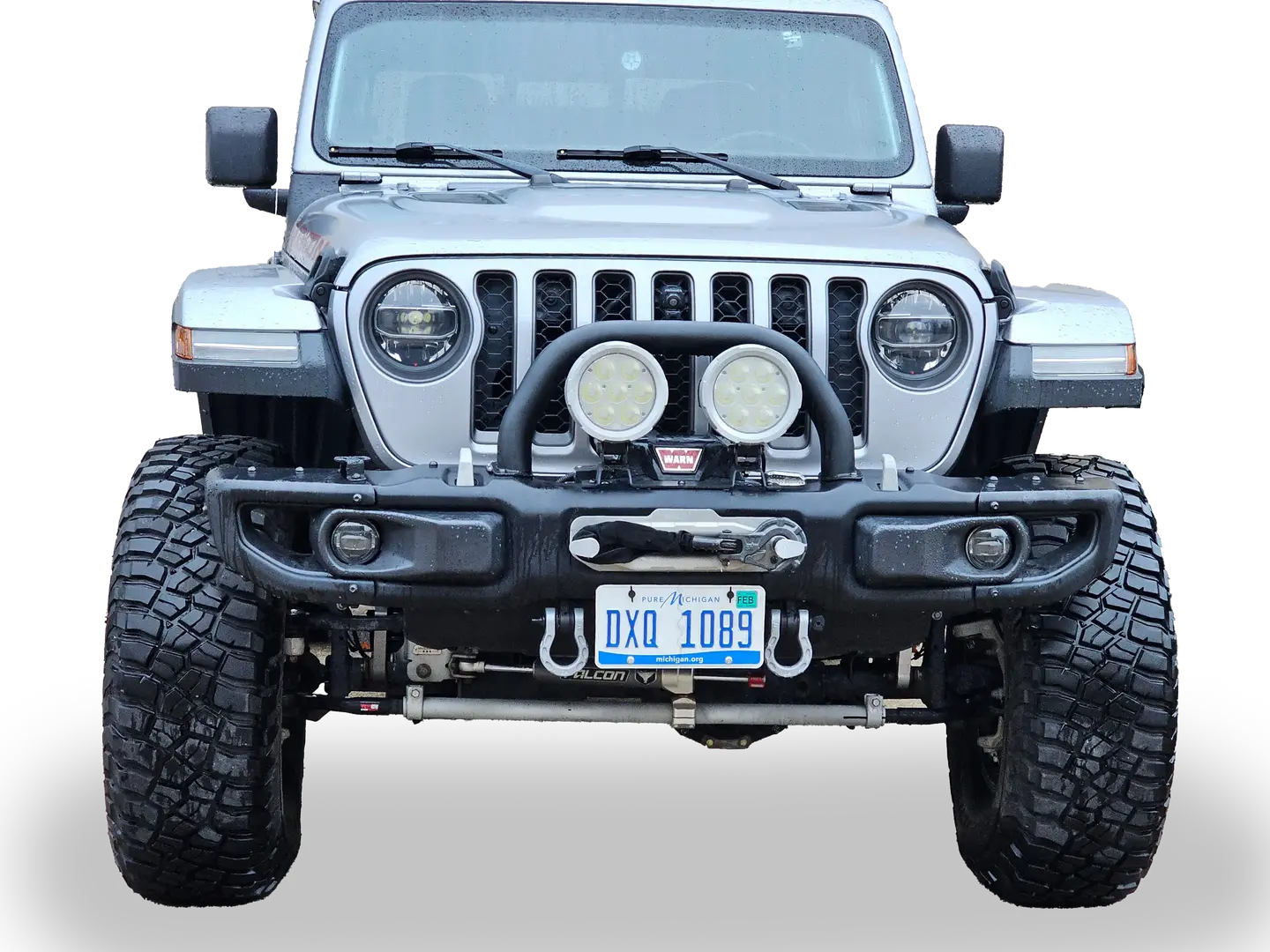 JL/JT FRONT BUMPER LICENSE PLATE BRACKET