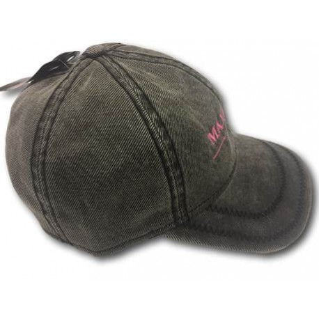Logo Cap, Gray Pink