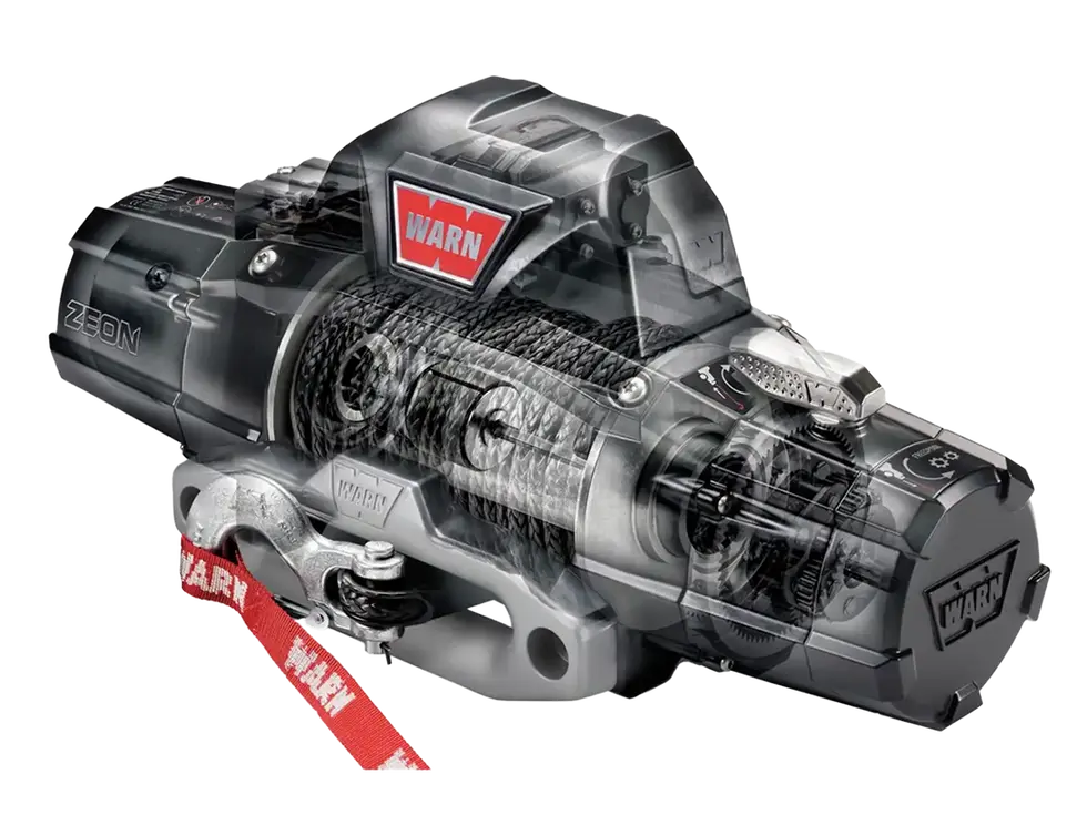 Warn  Zeon 10s - 10000 Pound Synthetic Rope Winch