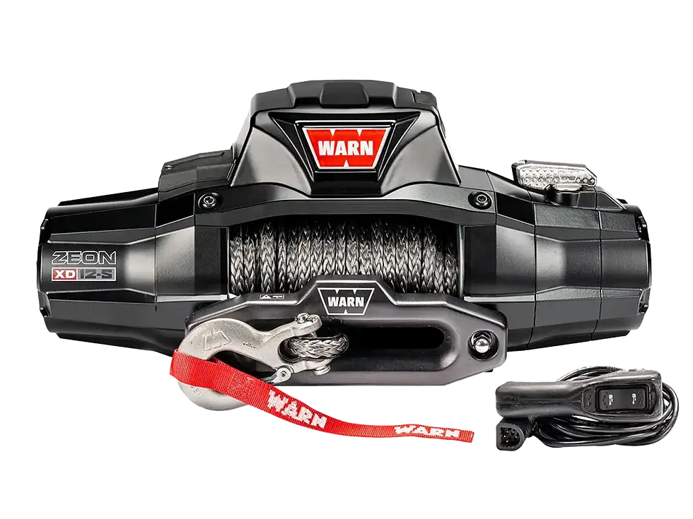 Warn Zeon XD 12s - 12,000 Pound Synthetic Rope Winch