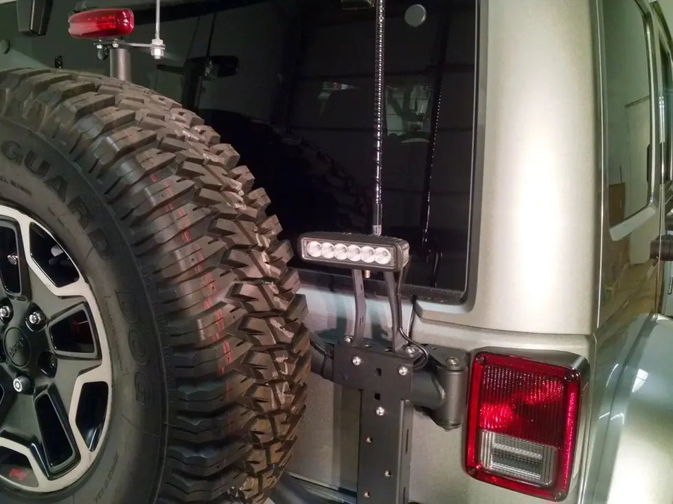 SIDE BACKUP LED LIGHT BRACKET