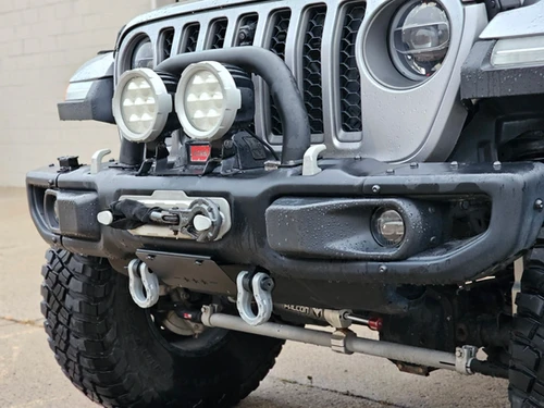 JL/JT STEALTH FRONT LICENSE PLATE BRACKET & FRAME | MAXIMUS-3