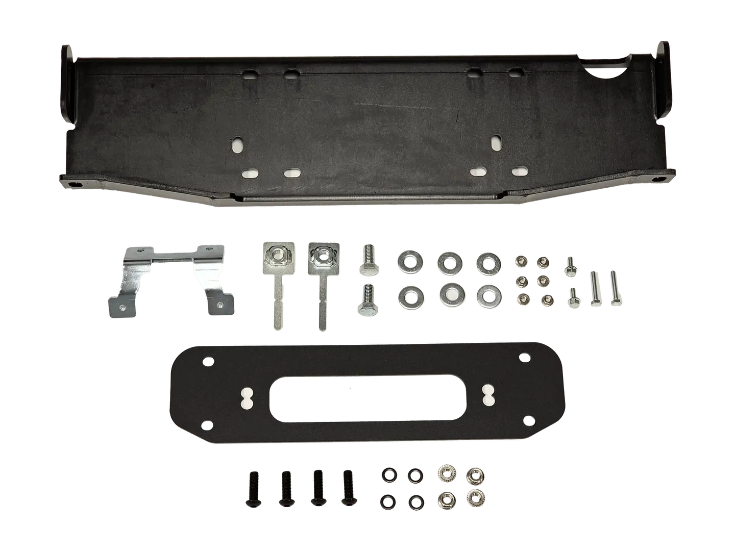 JK WINCH MOUNT KIT W/ CENTERING PLATE