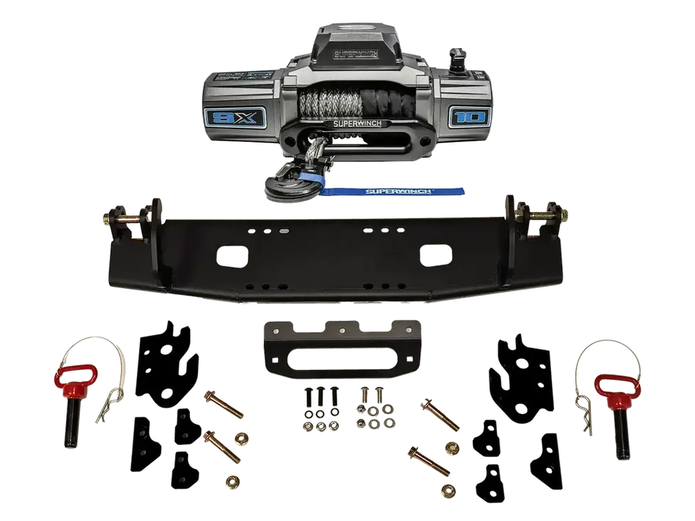 Ford Bronco Removable Winch mount Saddle Kit W/ Superwinch SX10SR