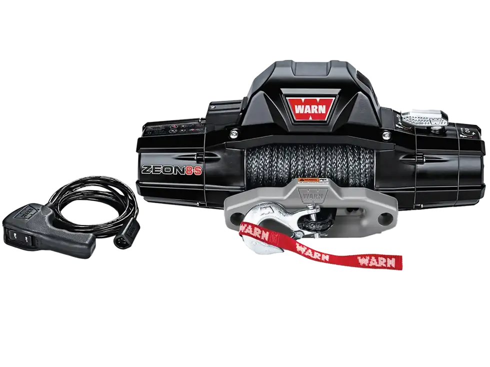 Warn Zeon 8s - 8000 Pound Synthetic Rope Winch