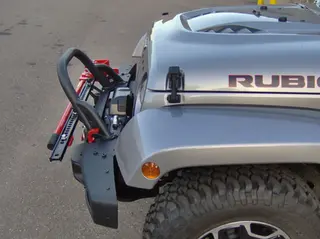 JK HARD ROCK FRONT HI-LIFT JACK MOUNT | MAXIMUS-3