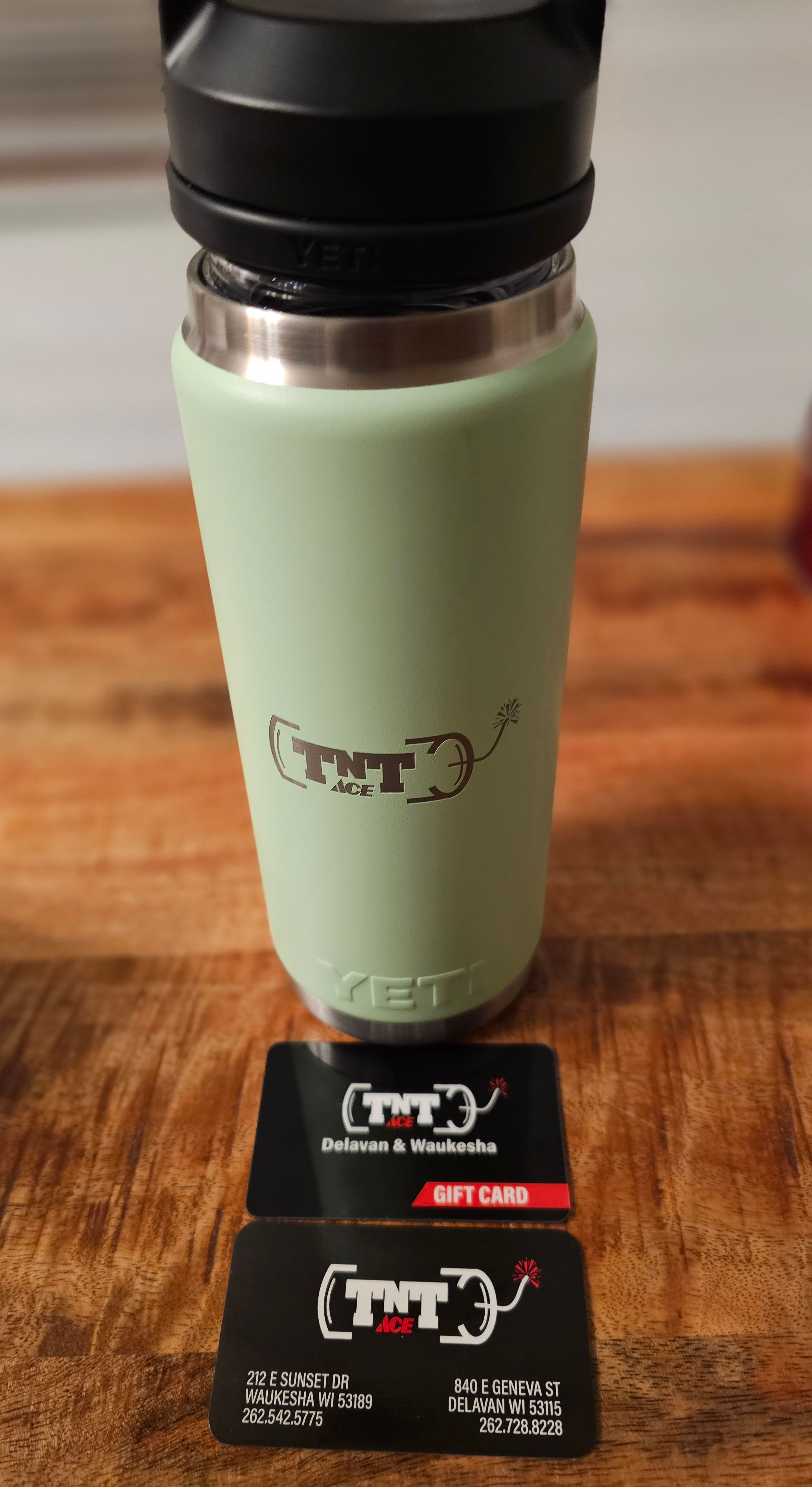 Yeti Tumbler & $50 Ace gift card