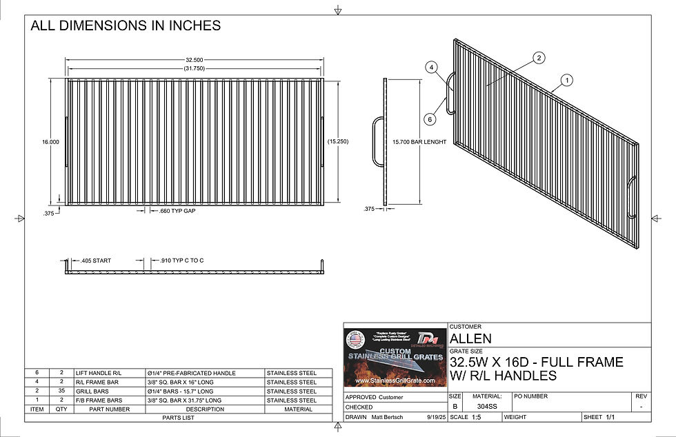 Thumbnail: ALLEN - GRILL SET