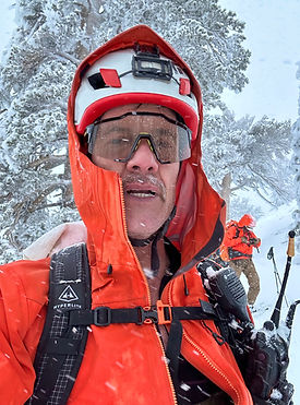 Nick Moede Search and Rescue Mission in the snow