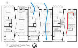 1st & 2nd Floor Plan