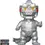 Thumbnail: Metallic robot toy, Entertainment Earth exclusive, Limited Edition, detailed figure, pose.