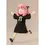 Thumbnail: Anya Forger anime figure with open arms, black dress, and running pose.