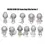 Thumbnail: Disney 100 Heroines Series 2 3D Foam Bag Clip