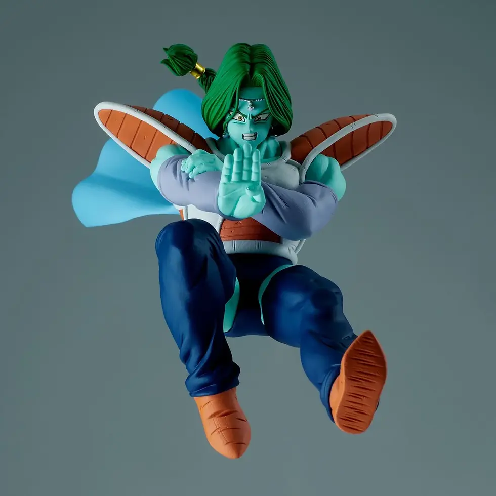 Thumbnail: Anime figure of Zarbon in mid-air with details and striking pose.