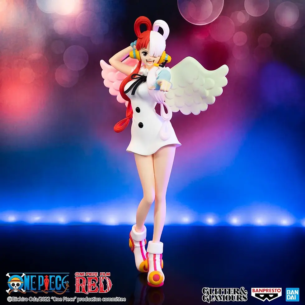 Thumbnail: Uta figure from One Piece with white dress and wings, MIGHTY JAXX.