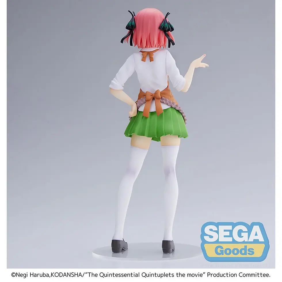 Thumbnail: Anime figure of girl. Text: SEGA Goods, ©Negi Haruba, KODANSHA.