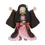 Thumbnail: Nezuko Kamado statue with arms raised, wearing pink kimono and smiling happily.