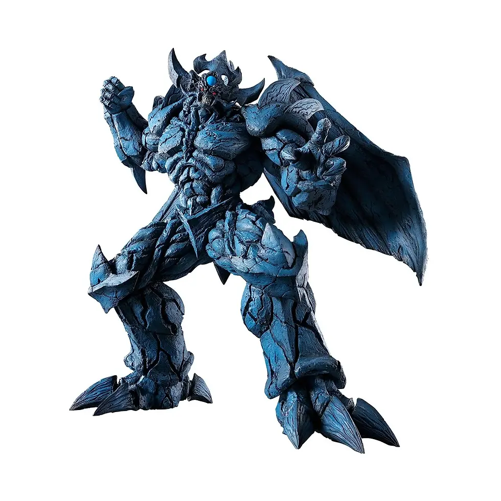 Thumbnail: Blue action figure of a monster character on a white background pose.