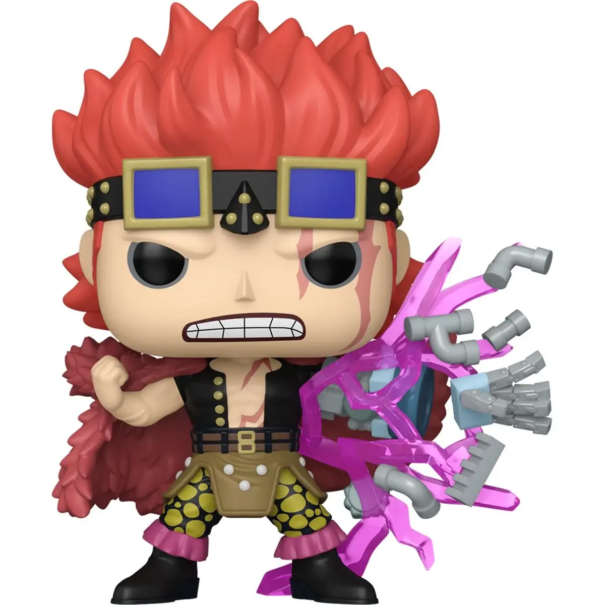 Funko Pop! Vinyl Figure of Eustass Kid with spiky red hair and accessories.