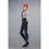 Thumbnail: Makima figure in side pose, wearing white shirt and black pants, gray background.