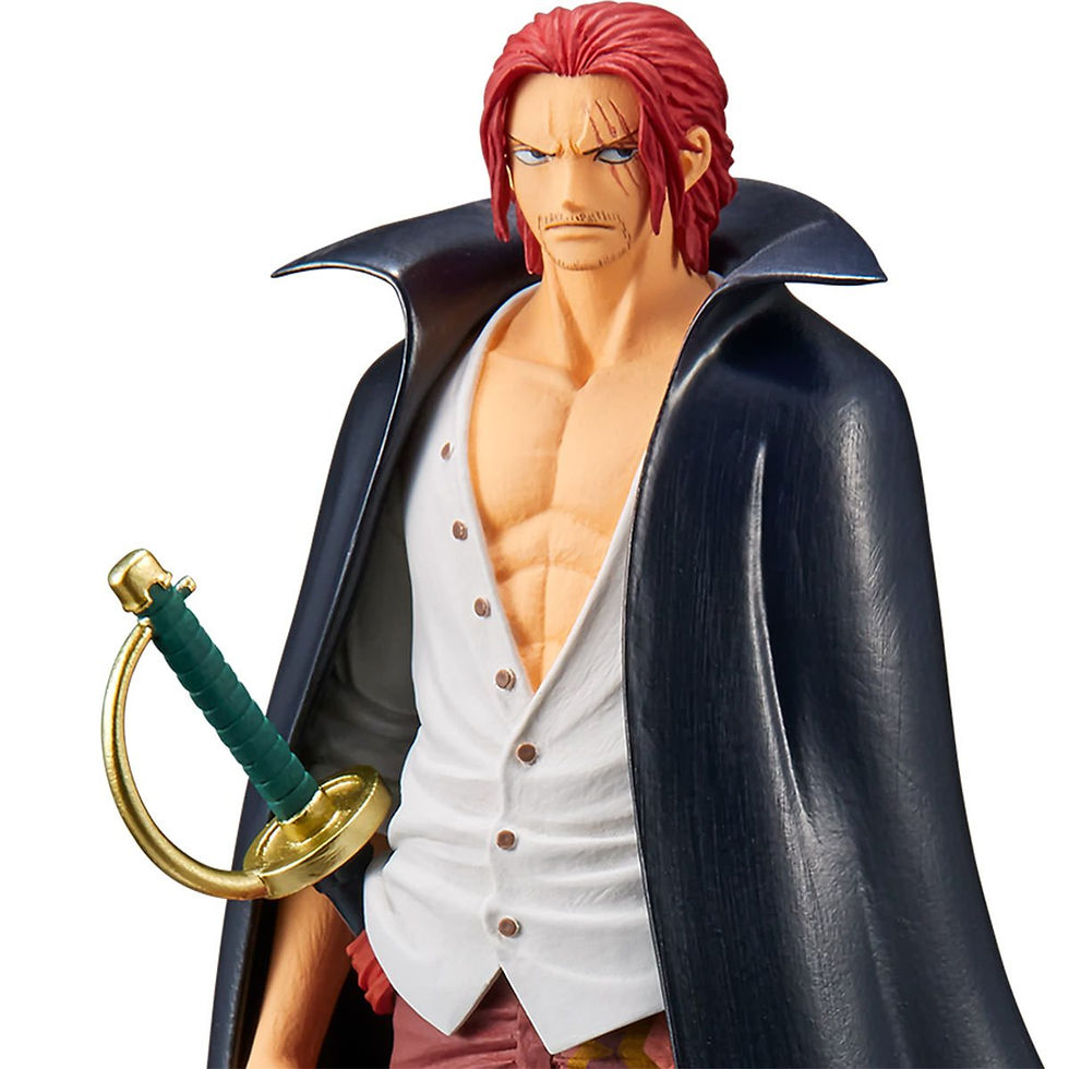 Thumbnail: One Piece Film: Red Shanks The Grandline Men Vol. 2 DXF Statue with red hair.
