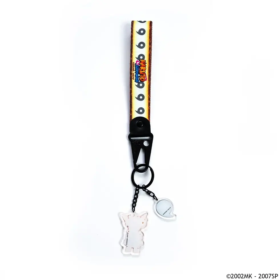 Thumbnail: Naruto Keystrap with text on a white background, Naruto: Shippuden Naruto Keystrap