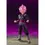 Thumbnail: Dragon Ball Z character figure with pink hair. Black outfit and background.