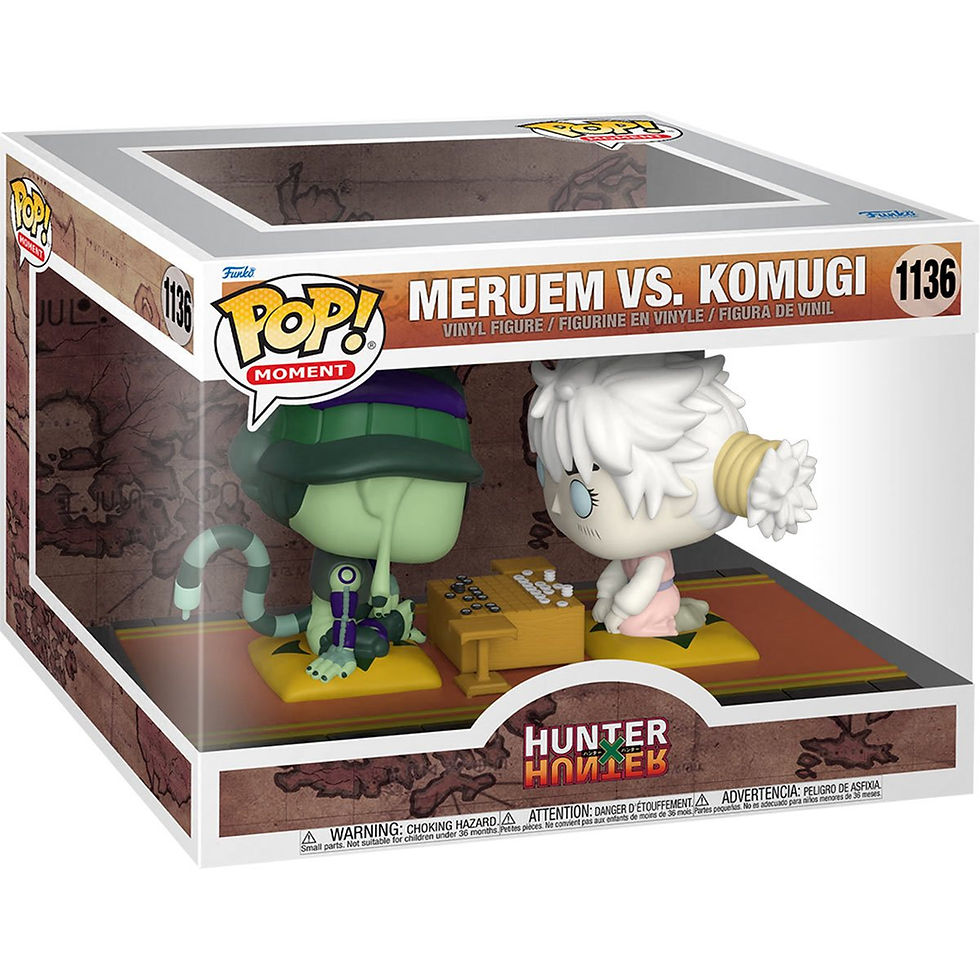 Thumbnail: Pop! Meruem vs. Komugi 1136 Hunter x Hunter figure in box display
