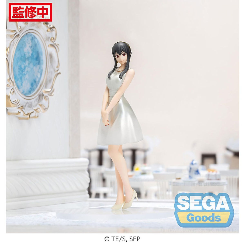 Thumbnail: Elegant figure in dress next to mirror. SEGA Goods. Jujutsu Kaisen Suguru Geto Jukon no Kata Statue.