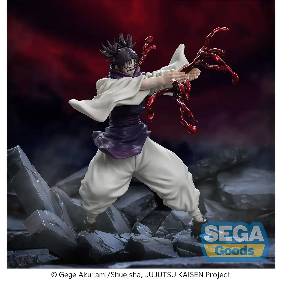 Thumbnail: Jujutsu Kaisen figure in action pose, surrounded by rubble, with visible text and background.