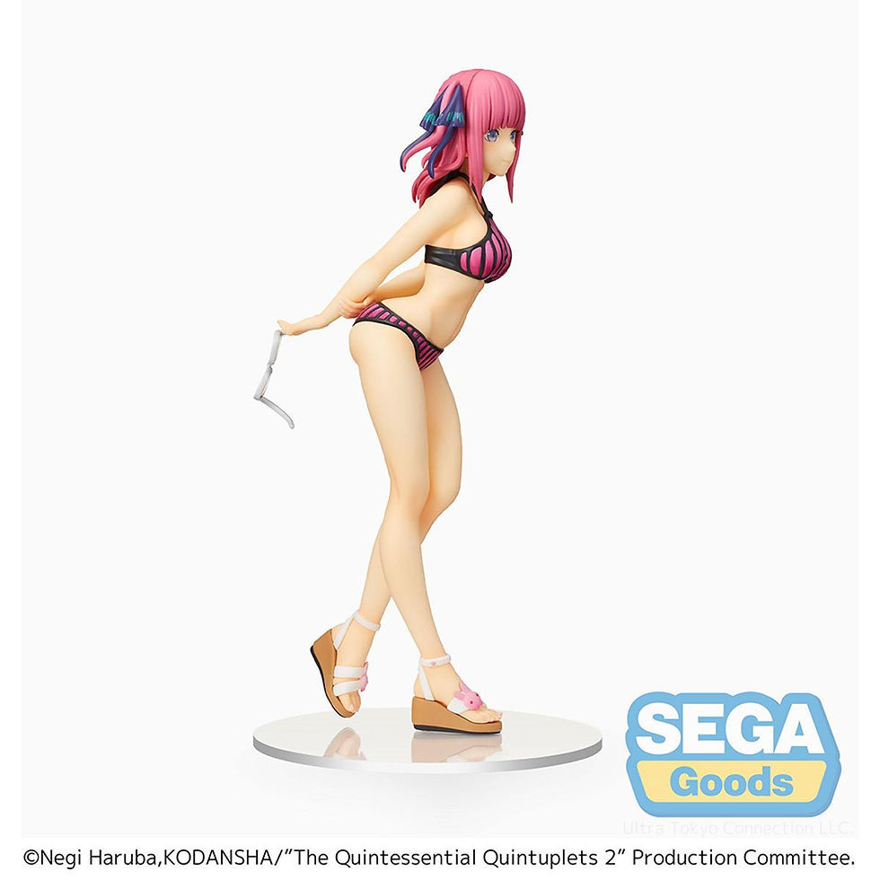 Thumbnail: Anime figure of Nino Nakano from The Quintessential Quintuplets in SEGA goods.