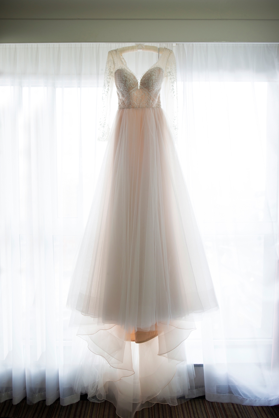 Photo Of Wedding Dress From The Morning Bridal Prep
