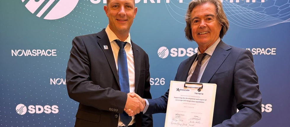 Astroscale France and HEMERIA join forces to develop sovereign GEO capability for global markets