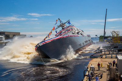 Lockheed Martin-led team launches future USS Billings