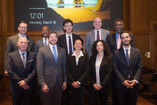 President of French space agency visits Rice
