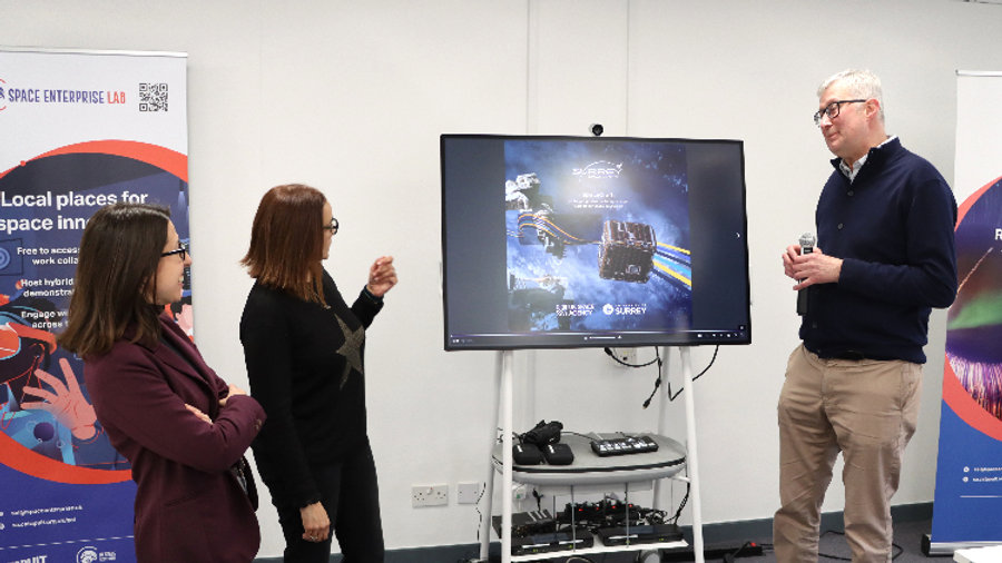 Space Enterprise Lab touches down at Surrey Research Park