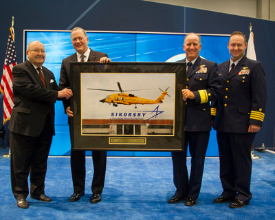 Sikorsky recognizes Coast Guard's extraordinary legacy of helicopter rescues