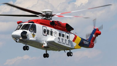Sikorsky delivers second S-92 helicopter to South Korea Coast Guard
