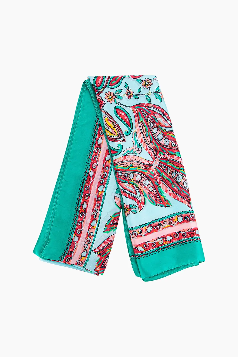 Thumbnail: GREEN PAISLEY SCARF